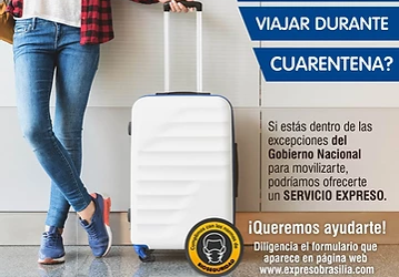 ¿Necesitas viajar en cuarentena?