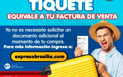 Tu tiquete es ahora tu factura de venta