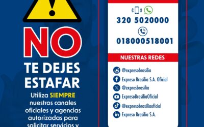 ¡No te dejes estafar!